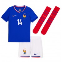 Maglie da calcio Francia Adrien Rabiot #14 Prima Maglia Bambino Europei 2024 Manica Corta (+ Pantaloni corti)